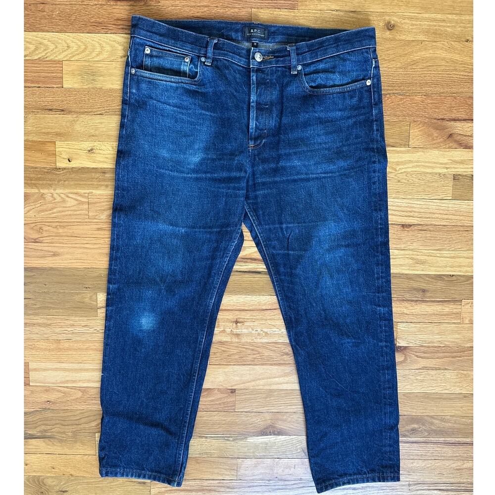 A.P.C. Petit New Standard Blue Selfedge Jeans Size 36